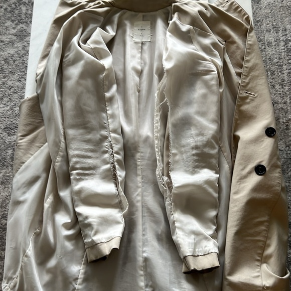 DOUBLE BREASTED TRENCH COAT - Picture 8 of 10